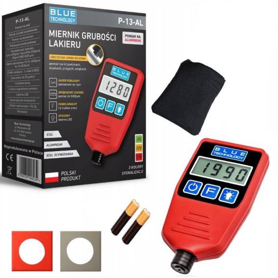 Obrázok pre Miernik grubości lakieru Blue Technology P-13-AL