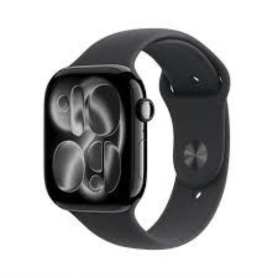 Obrázok pre Apple Watch Series 11Â GPS + Cellular 46mm Space Grey Aluminium Case with Black Sport Band - S/M