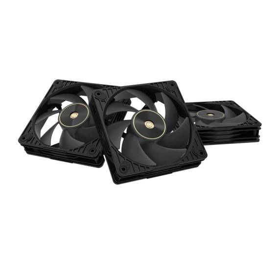 Obrázok pre ASUS ProArt PF120 Fan PWM Black 3in1 Počítačová skříň Ventilátor 12 cm Černá 3 kusů