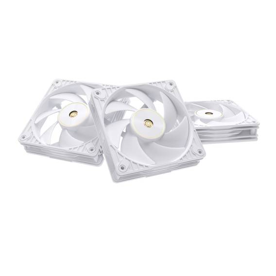 Obrázok pre ASUS ProArt PF120 Fan PWM White 3in1 Počítačová skříň Ventilátor 12 cm Bílá 3 kusů