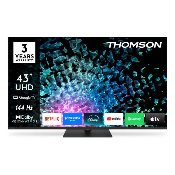 Obrázok pre Thomson 43MG7C15 televizor 109,2 cm (43") 4K Ultra HD Smart TV Wi-Fi Černá 320 cd/m²
