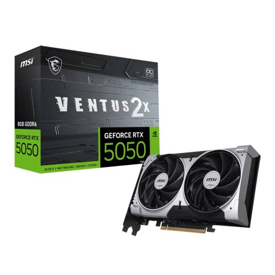 Obrázok pre MSI GEFORCE RTX 5050 8G VENTUS 2X OC grafická karta NVIDIA 8 GB GDDR6