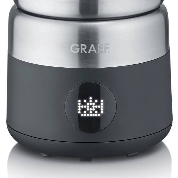 Obrázok pre Graef MS802 Automatic milk frother/warmer Černá, Nerezová ocel