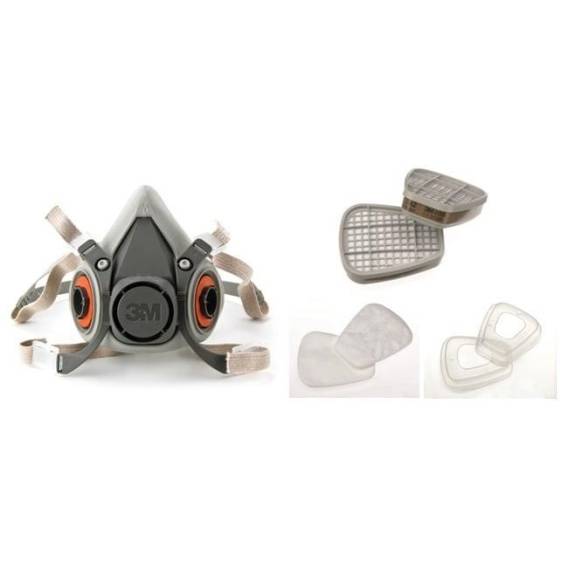 Obrázok pre PARTCULATE HALF MASK 6002 C1+R REUSABLE