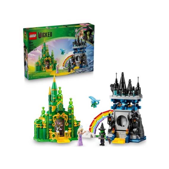 Obrázok pre LEGO® Wicked 75689 Szmaragdowe Miasto i Zamek Kiamo Ko / Liczba elementów: 860 / od 9 lat