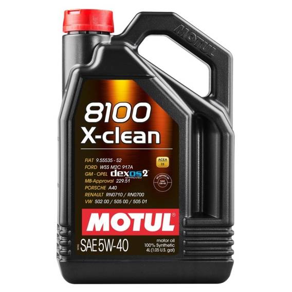 Obrázok pre ENGINE OIL MOTUL 8100X-CLEAN 5W40 4L