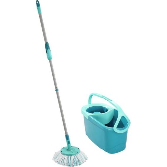 Obrázok pre Leifheit 55413 mop Hliník, Polyamid, Polyethersulfon (PES), Polypropylen (PP), Nerezová ocel, Termoplastický elastomer (TPE) Šedá, Tyrkysová