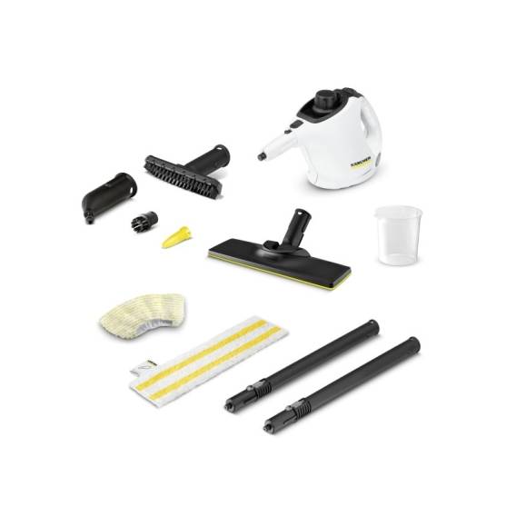 Obrázok pre Kärcher SC 1 EasyFix Přenosný parní čistič 1200 W Černá, Bílá