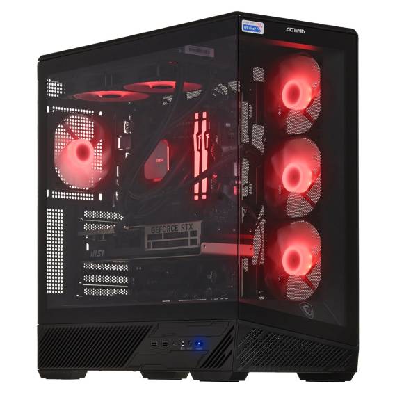 Obrázok pre Actina 5901443441243 PC Intel Core Ultra 5 245KF 16 GB DDR5-SDRAM 1 TB SSD AMD Radeon RX 9060 XT Midi Tower Černá