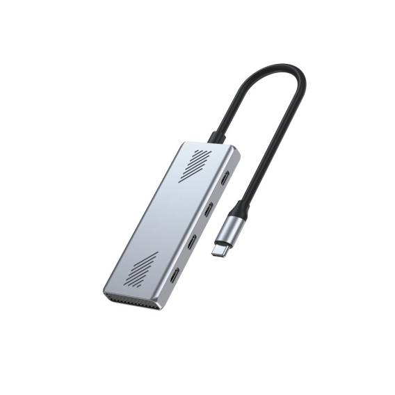 Obrázok pre Gembird UHB-CM-U310-C4-01, 4portový rozbočovač USB-C 3.2 (Gen 2) typu C