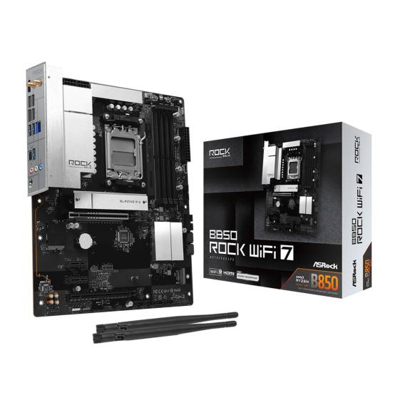 Obrázok pre Asrock B850 Rock WiFi 7 AMD B850 Zásuvka AM5 ATX