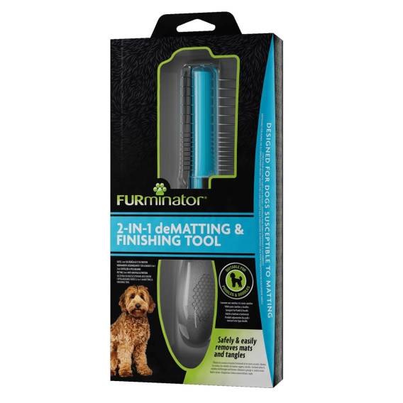 Obrázok pre FURminator 2 v 1 - furminator pro odstraňování zacuchání srsti a styling pro psy