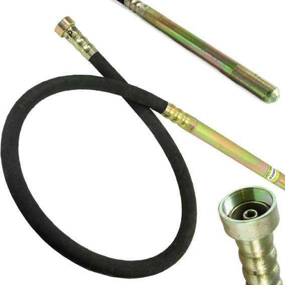 Obrázok pre Concrete vibrator 35mm hose 2m RIPPER