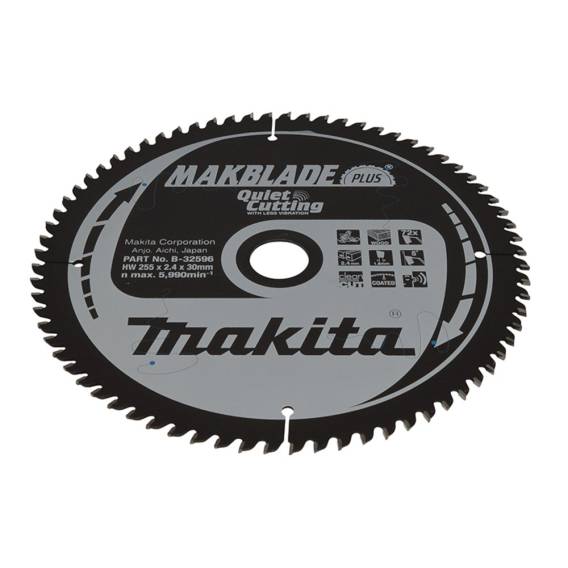 Obrázok pre Makita B-32596 pilový kotouč 25,5 cm 1 kusů