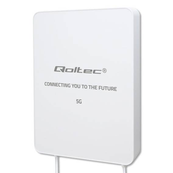 Obrázok pre Qoltec 57064 Anténa 5G LTE | směrová | externí | SMA | vodotěsná | 3 m