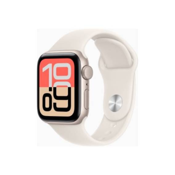 Obrázok pre Apple Watch SE (3nd generation) OLED 40 mm Digitální 324 x 394 px Dotyková obrazovka Béžová Wi-Fi GPS