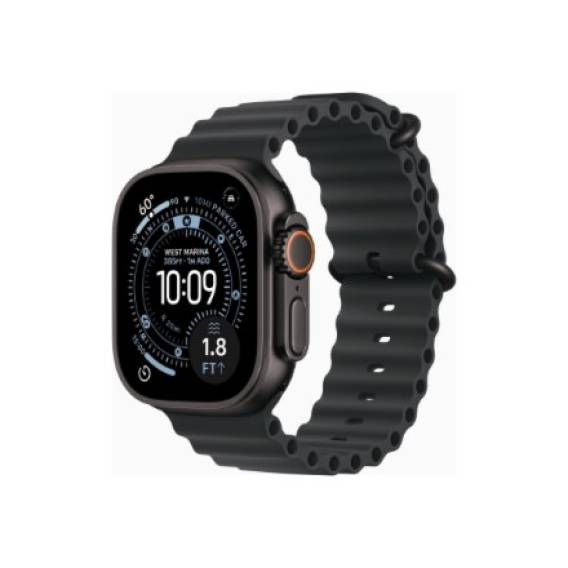 Obrázok pre Apple Watch Ultra 3 OLED 49 mm Digitální 422 x 514 px Dotyková obrazovka 5G Černá Wi-Fi GPS