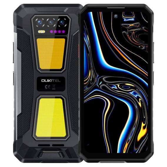 Obrázok pre Oukitel WP58 Pro 6,7" Smartphone Dual SIM Android 15 5G USB Type-C 8 GB 512 GB 10000 mAh Černý