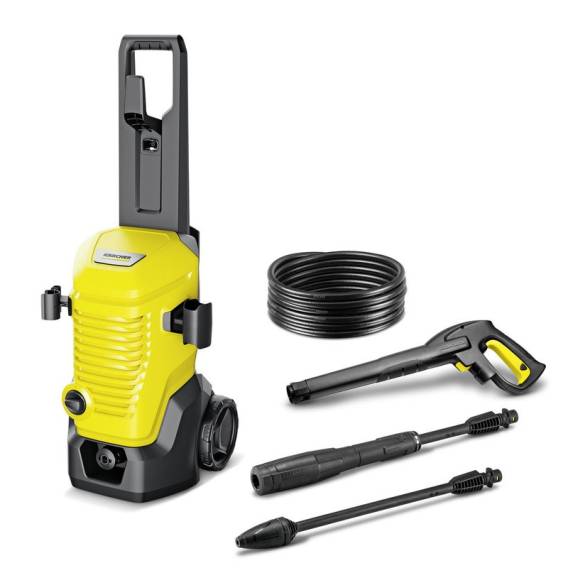 Obrázok pre Kärcher K 4 WCM tlaková myčka Napřímený Elektrický 420 l/h 1800 W Černá, Žlutá