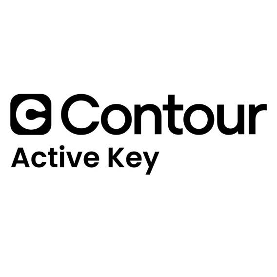 Obrázok pre Contour Design Active Key AK-440 klávesnice Kancelář USB QWERTZ Německý Černá