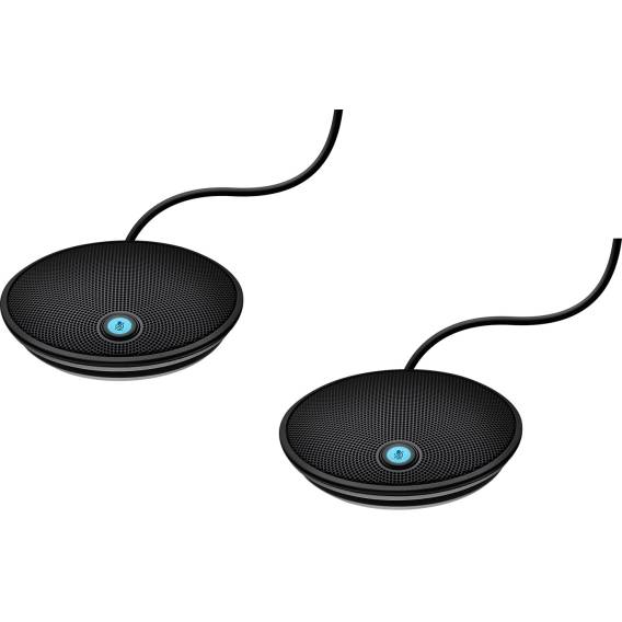 Obrázok pre Logitech 989-000171 mikrofon Černá Stolní mikrofon