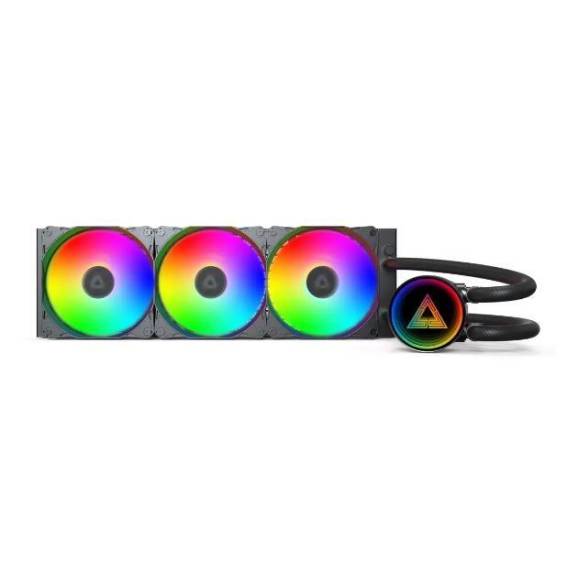 Obrázok pre Montech LightFlow ARGB 360 Procesor Kapalinový chladič typu vše v jednom 12 cm Černá 1 kusů