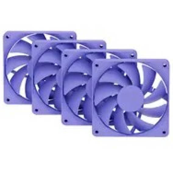 Obrázok pre HYTE FAN- -FA12-TM-4 Chladicí systém pro počítač Procesor Ventilátor 12 cm Fialová 4 kusů