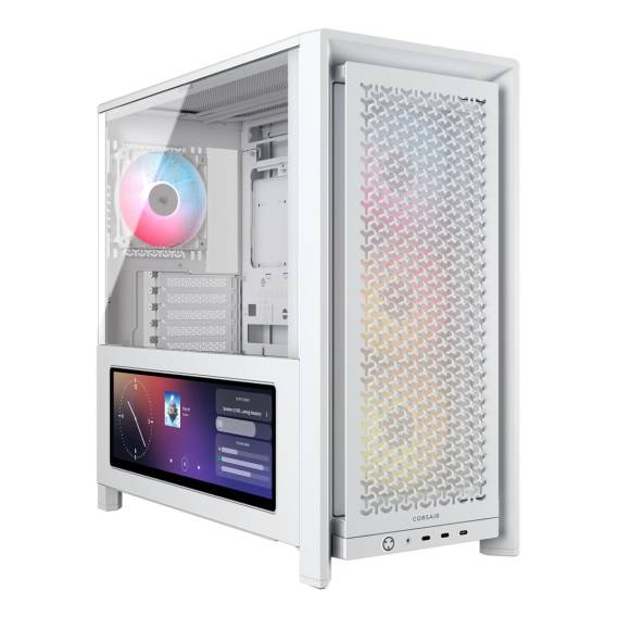 Obrázok pre Corsair FRAME 4000D LCD RS ARGB Midi Tower Bílá