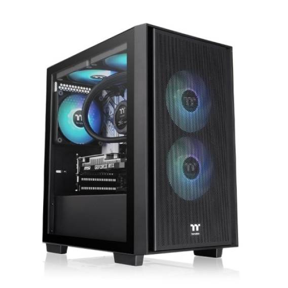 Obrázok pre Thermaltake Versa H16 TG ARGB Micro Tower Černá