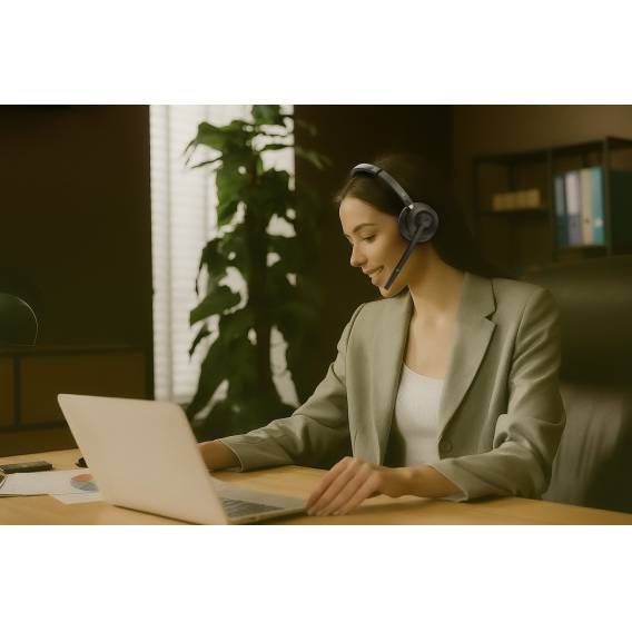 Obrázok pre Creative Labs 51EF1290AA000 sluchátka / náhlavní souprava Sluchátka s mikrofonem Kabelový a bezdrátový Přes hlavu Business/Everyday Bluetooth Černá