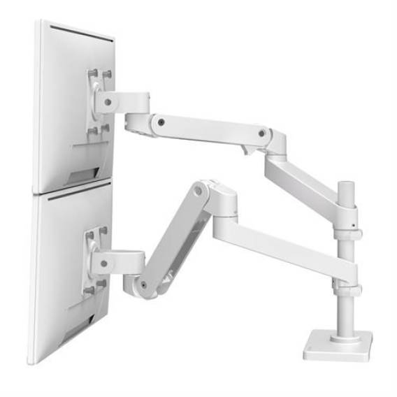 Obrázok pre Ergotron LX Pro Series 45-690-290 Držák/stojan na monitor 68,6 cm (27") Stůl Bílá