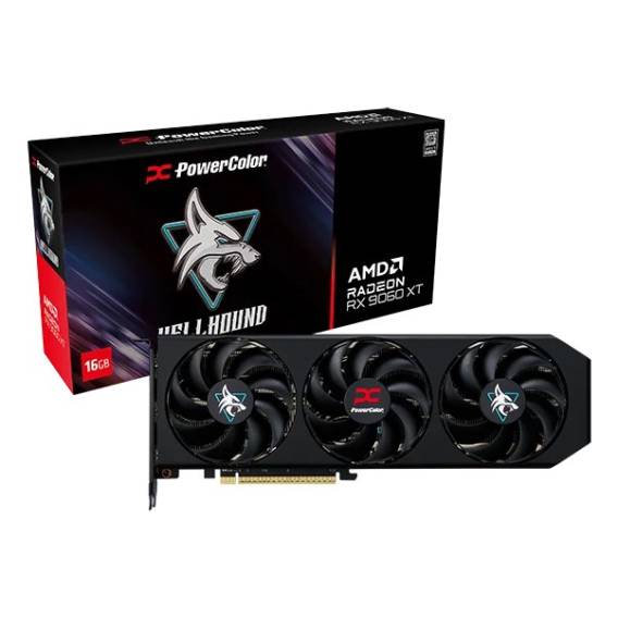 Obrázok pre PowerColor Hellhound AMD Radeon RX 9060 XT 16GB GDDR6
