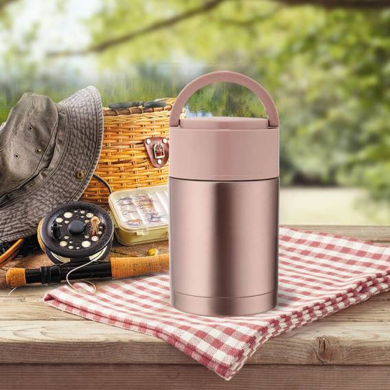 Obrázok pre Termoska na večeři Maestro MR-1636-60 600 ml, růžová