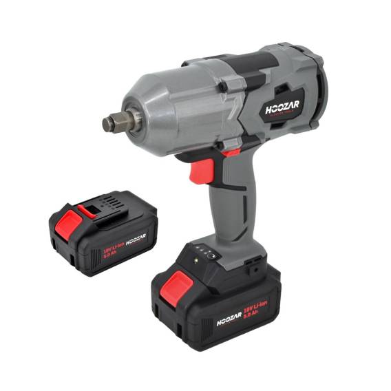Obrázok pre HOOZAR KLUCZ UDAROWY 1/2" 18V 2x5.0Ah 1000Nm  IW30BL-T2