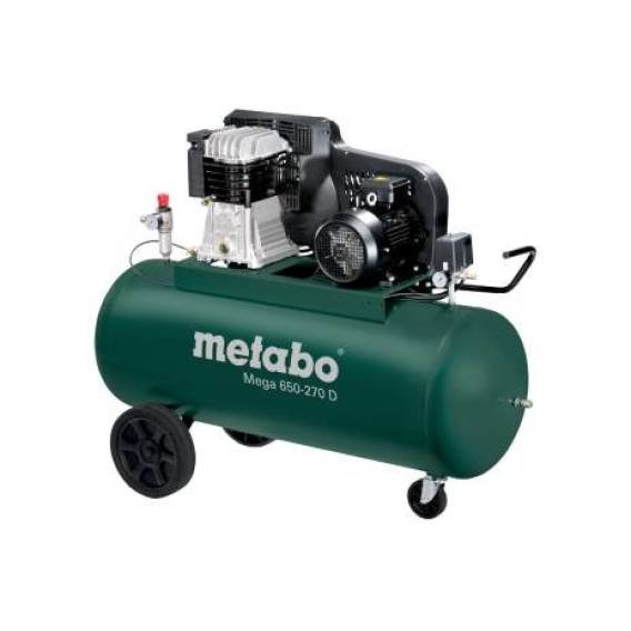 Obrázok pre Metabo MEGA 650-270 D vzduchový kompresor 4000 W 520 l/min AC
