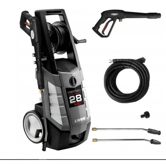 Obrázok pre LAVOR Vertigo 28 Pro tlaková myčka Napřímený Elektrický 510 l/h 2800 W Černá, Šedá