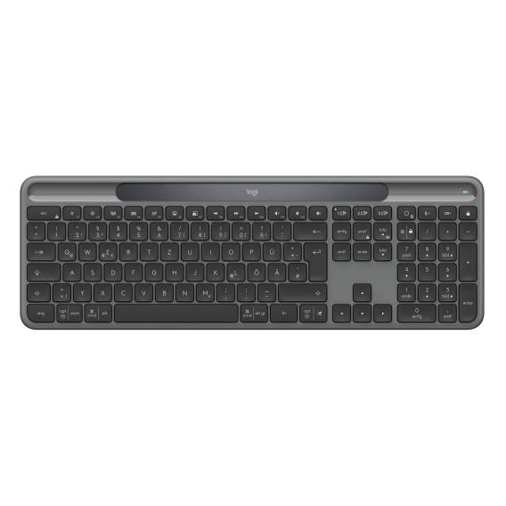 Obrázok pre Logitech Signature Slim Solar + K980 klávesnice Univerzální RF bezdrátové + Bluetooth QWERTZ Německý Grafit
