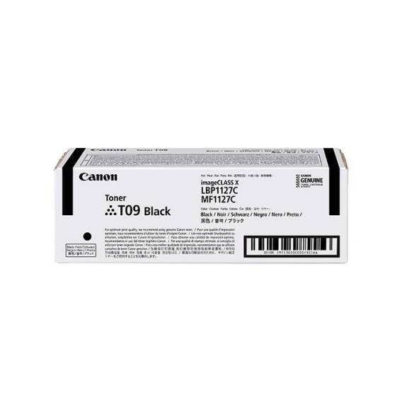 Obrázok pre Canon TONER T09 BK tonerová náplň 1 kusů Originální Černá