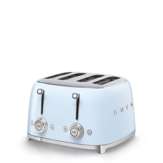 Obrázok pre Smeg TSF03PBEU toustovač 6 4 krajíců 2000 W Modrá