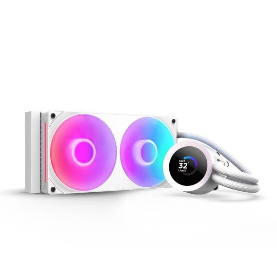 Obrázok pre NZXT Kraken Plus RGB 240 Procesor Kapalinový chladič typu vše v jednom 12 cm Bílá