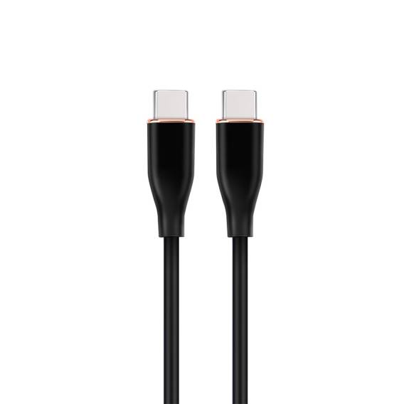 Obrázok pre Gembird GMB Audio CC-USB2S-CMCM-1.5M-BK USB kabel USB 2.0 1,5 m USB C Černá