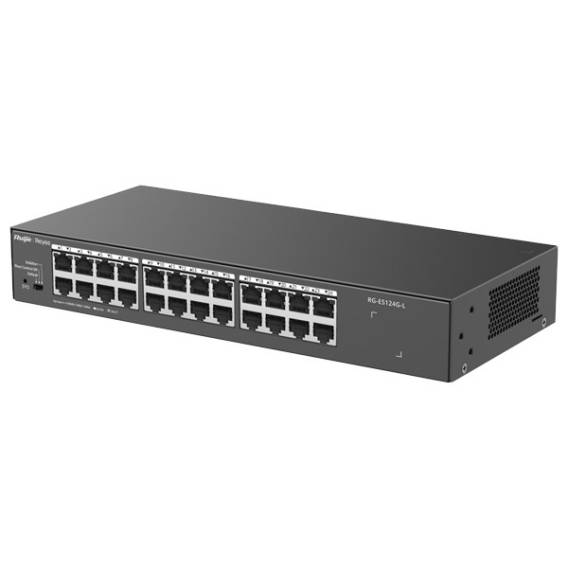 Obrázok pre Ruijie Networks RG-ES124G-L síťový přepínač Nespravované L2 Gigabit Ethernet (10/100/1000) Černá