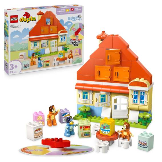 Obrázok pre LEGO BLUEY 10459 Rodinný dům Bluey s paměťovou hrou