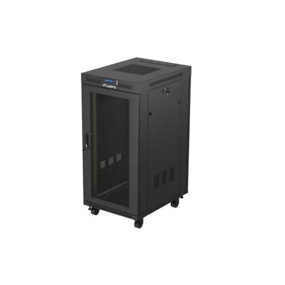 Obrázok pre Lanberg FF01-6824-23BL rack 24U Volně stojící rack Černá