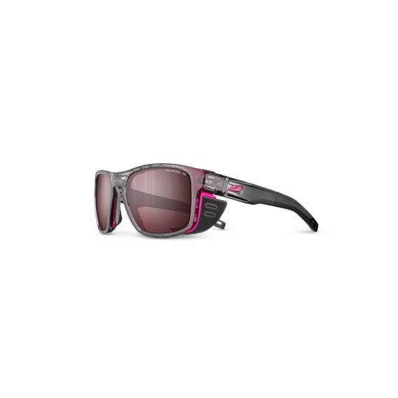 Obrázok pre Okulary z polaryzacją Julbo Shield M - Spectron Polarized 3 HD - grey tranlu/pink