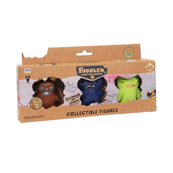 Obrázok pre FUGGLER S3 GOLD EDITION FIGURES - 3 PACK (ASSORTMENT)
