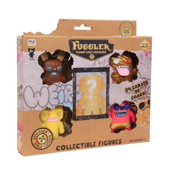Obrázok pre FUGGLER S3 GOLD EDITION FIGURES - 5 PACK DELUXE BOX (ASSORTMENT)