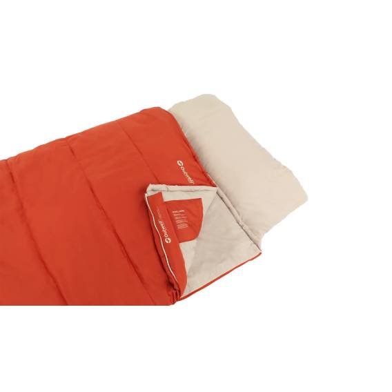 Obrázok pre Outwell Contour Lux Dospělý Hranatý spacák Polyester Červená