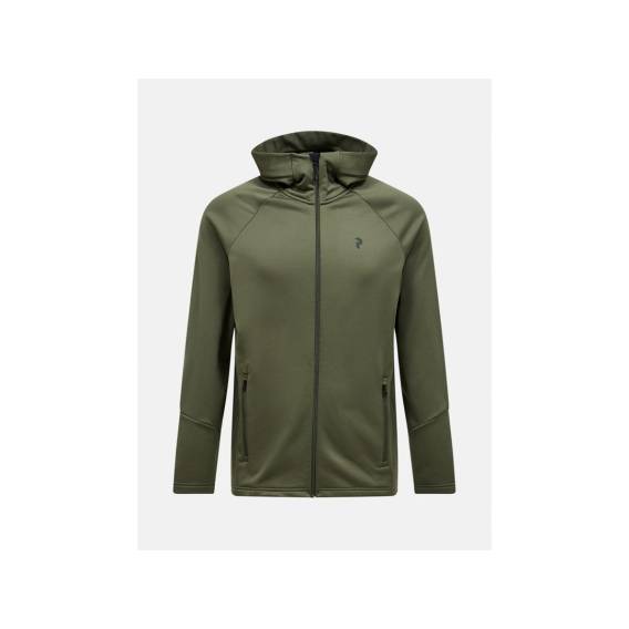 Obrázok pre Bluza rozpinana Peak Performance Rider Essentials Zip Hood - pine needle/pine needle rozmiar: l