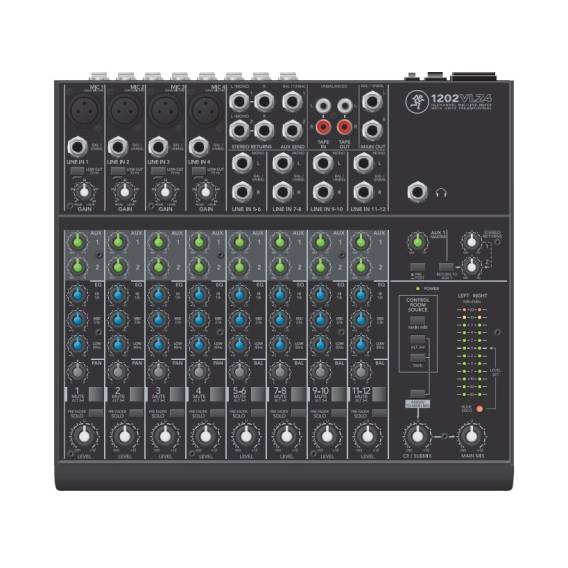 Obrázok pre Mackie 1202VLZ4 audio mixér 12 kanály/kanálů 20 - 20000 Hz